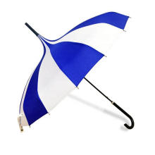 Customized Spot Wholesale New Black and White Striped Pagoda Umbrella